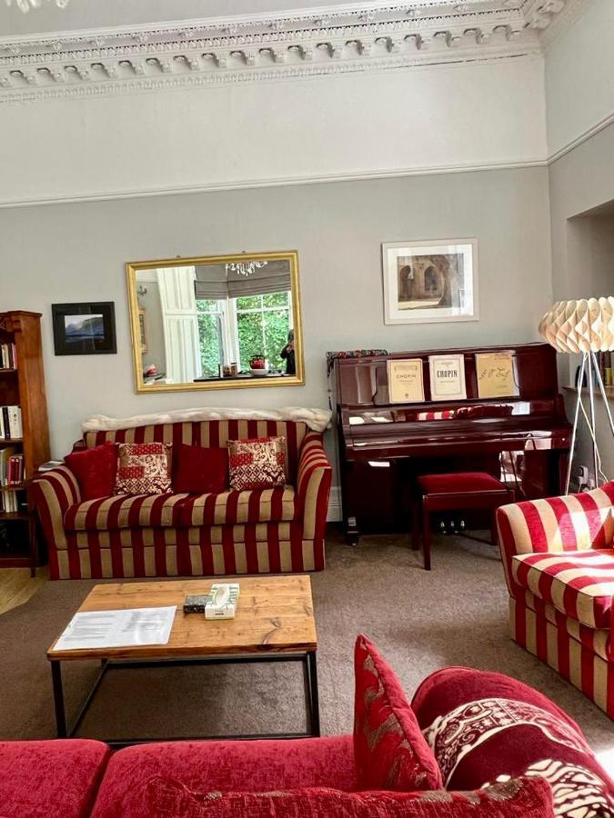 Beautiful Double Room In Idyllic West End Townhouse Glasgow Eksteriør bilde